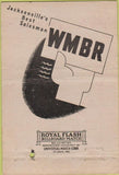 Matchbook Cover - WMBR Radio James Strain FL 40 Strike