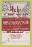Matchbook Cover - Workman Service Chicago IL Temp Work 40 Strike