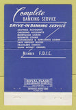 Matchbook Cover - Schuylkill Haven Trust Company PA 40 Strike