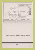 Matchbook Cover - Azulejos Punta Europa Algeciras Spain SAMPLE 40 Strike
