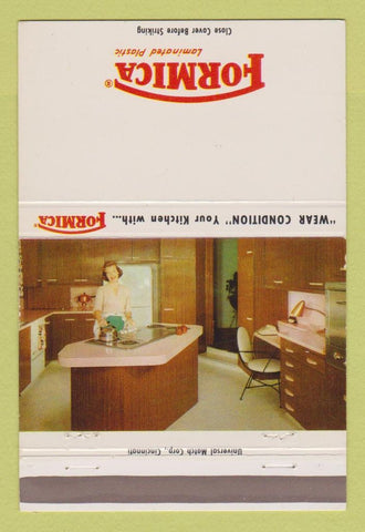 Matchbook Cover - Formica Counter Tops 40 Strike