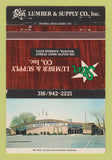 Matchbook Cover - Star Lumber Supply Wichita KS 40 Strike
