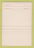Matchbook Cover - Development & Construction Northwich Cheshire UK 40 Strike