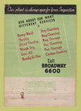 Matchbook Cover - Home Laundry Baltimore MD 40 Strike