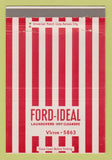 Matchbook Cover - Ford Ideal Laundry Dry Cleaning Kansas City MO 40 Strike