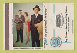 Matchbook Cover - Dawn Laundry Dry Cleaning 40 Strike