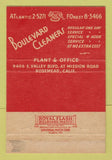 Matchbook Cover - Boulevard Cleaners Arcadia Alhambra El Monte CA 40 Strike