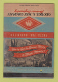 Matchbook Cover - George May Business Engineering Chicago IL WEAR 40 Strike