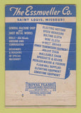 Matchbook Cover - Essmueller Engineers St Louis MO Manufacturing 40 Strike