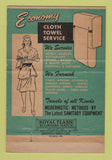 Matchbook Cover - Economy Linen Service Detroit MI 40 Strike