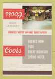 Matchbook Cover - Coors Beer Golden Colorado Courtesy Room 40 Strike
