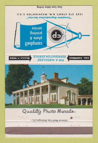 Matchbook Cover - Dominion Arms Apartment Arlington VA 40 Strike