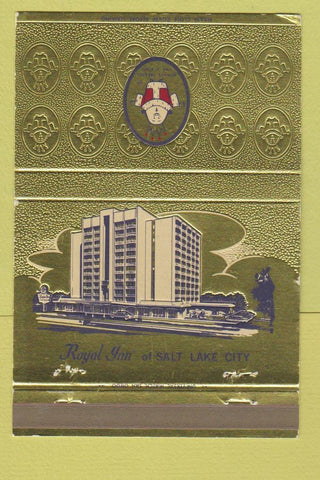 Matchbook Cover - Royal Inn Salt Lake City UT 40 Strike