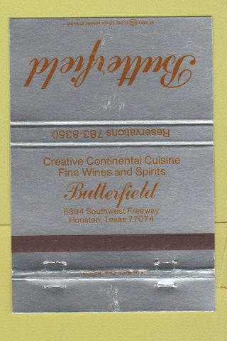 Matchbook Cover - Channel Lock Tools Tobey Hardware Freeport TX 40 Strike