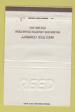 Matchbook Cover - Reed Tool Company Houston TX 40 Strike