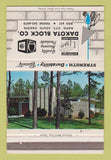 Matchbook Cover - Dakota Concrete Block Rapid City SD 40 Strike