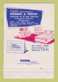 Matchbook Cover - Canal Furniture Store Providence RI WEAR 40 Strike
