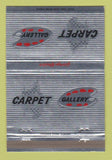 Matchbook Cover - Carpet Gallery Monroeville PA Wilkinsburg 40 Strike