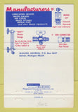 Matchbook Cover - Essex Brass Corp Warren MI 40 Strike