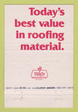 Matchbook Cover - Tri Ply Bitumen Centex Building Supply Oakland CA 40 Strike