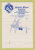Matchbook Cover - Suffolk Manor Catering North Lindenhurst NY 40 Strike