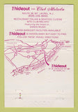 Matchbook Cover - Hideout Restaurant Mount Laurel NJ WEAR 40 Strike