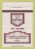 Matchbook Cover - Twin Faces East Restaurant Darien CT 40 Strike