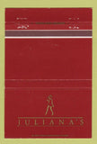 Matchbook Cover - Juliana's Albuquerque NM 40 Strike