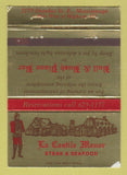 Matchbook Cover - La Castile Manor Mississauga ON WORN 40 Strike