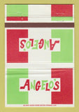 Matchbook Cover - Angelo's Italian Restaurant Wichita Hutchinson KS 40 Strike