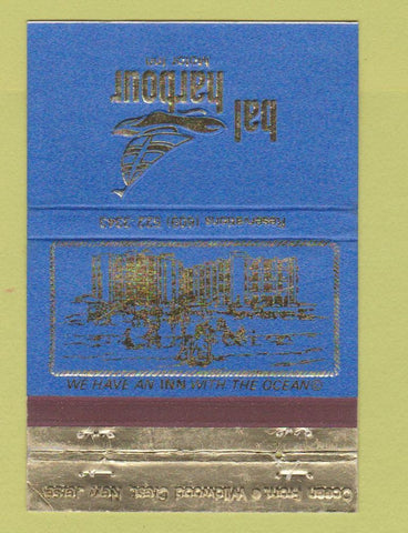 Matchbook Cover - Bal Harbour Motor Inn Wildwood Crest NJ WEAR 40 Strike