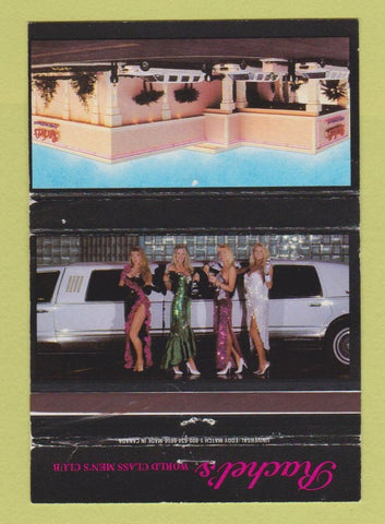 Matchbook Cover - Rachel's Strip Club girlie Orlando FL WEAR 40 Strike