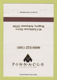 Matchbook Cover - Pinnacle Country Club Rogers AR 40 Strike