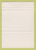 Matchbook Cover - Chatters Restaurant Toronto ON 40 Strike