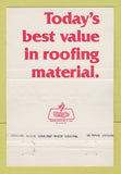 Matchbook Cover - Tri Ply Bitumen Centex Building Supply Oakland CA 40 Strike