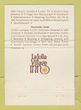 Matchbook Cover - La Jolla Village Inn CA 40 Strike