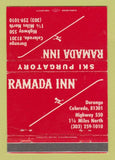 Matchbook Cover - Ramada Inn Durango Colorado 40 Strike