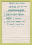 Matchbook Cover - H Lee Moffitt Cancer Center Tampa FL 40 Strike