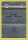 Matchbook Cover - US Air Force Academy Colorado Springs 40 Strike