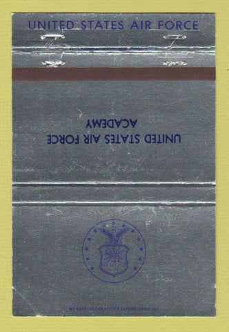 Matchbook Cover - US Air Force Academy Colorado Springs 40 Strike