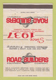 Matchbook Cover International Harvester Tractors Memphis Union City TN 40 Strike
