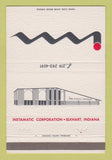 Matchbook Cover - Instamatic Corporation Elkhart IN 40 Strike