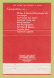 Matchbook Cover - Midway Fishing Tool Long Beach CA 40 Strike