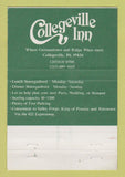 Matchbook Cover - Collegeville Inn PA 40 Strike