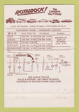Matchbook Cover - Roth Rock Nissan Chrysler Lotus Allentown PA WEAR 40 Strike