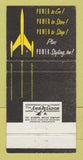 Matchbook Cover - Oldsmobile Rocket Newcomer Motor Mount Joy PA 30 Strike