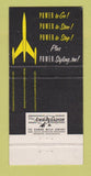 Matchbook Cover - Oldsmobile Rocket Spector Genesee Syracuse NY 30 Strike
