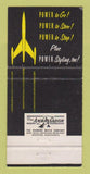 Matchbook Cover - Oldsmobile Rocket HL Motors New Dorp NY 30 Strike