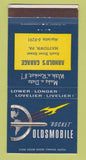 Matchbook Cover - Oldsmobile Rocket Arnold's Garage Maytown PA 30 Strike