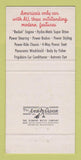Matchbook Cover - Oldsmobile Rocket Marvin Brown Cadillac San Diego CA 30 Strike